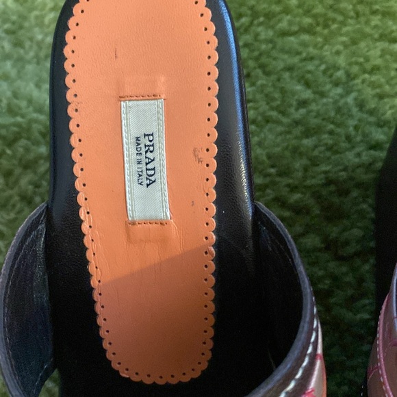 NIB Prada Wedge Heel Sandals - Picture 3 of 8